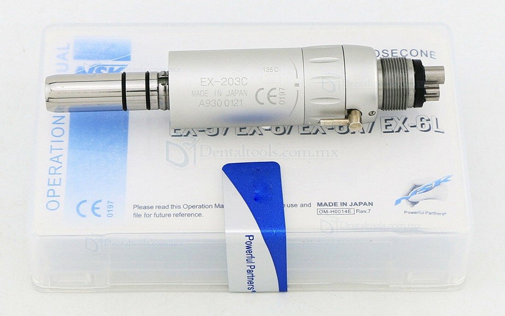 Motor neum&aacute;tico dental para pieza de mano de baja velocidad
